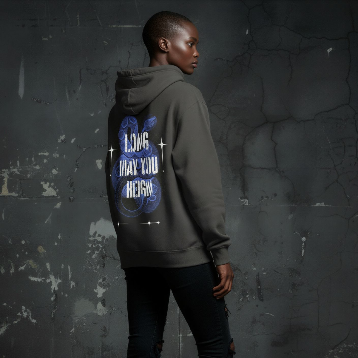 The Reign - Retro Heavyweight Hoodie