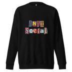 Socially Unavailable - Antisocial Sweatshirt